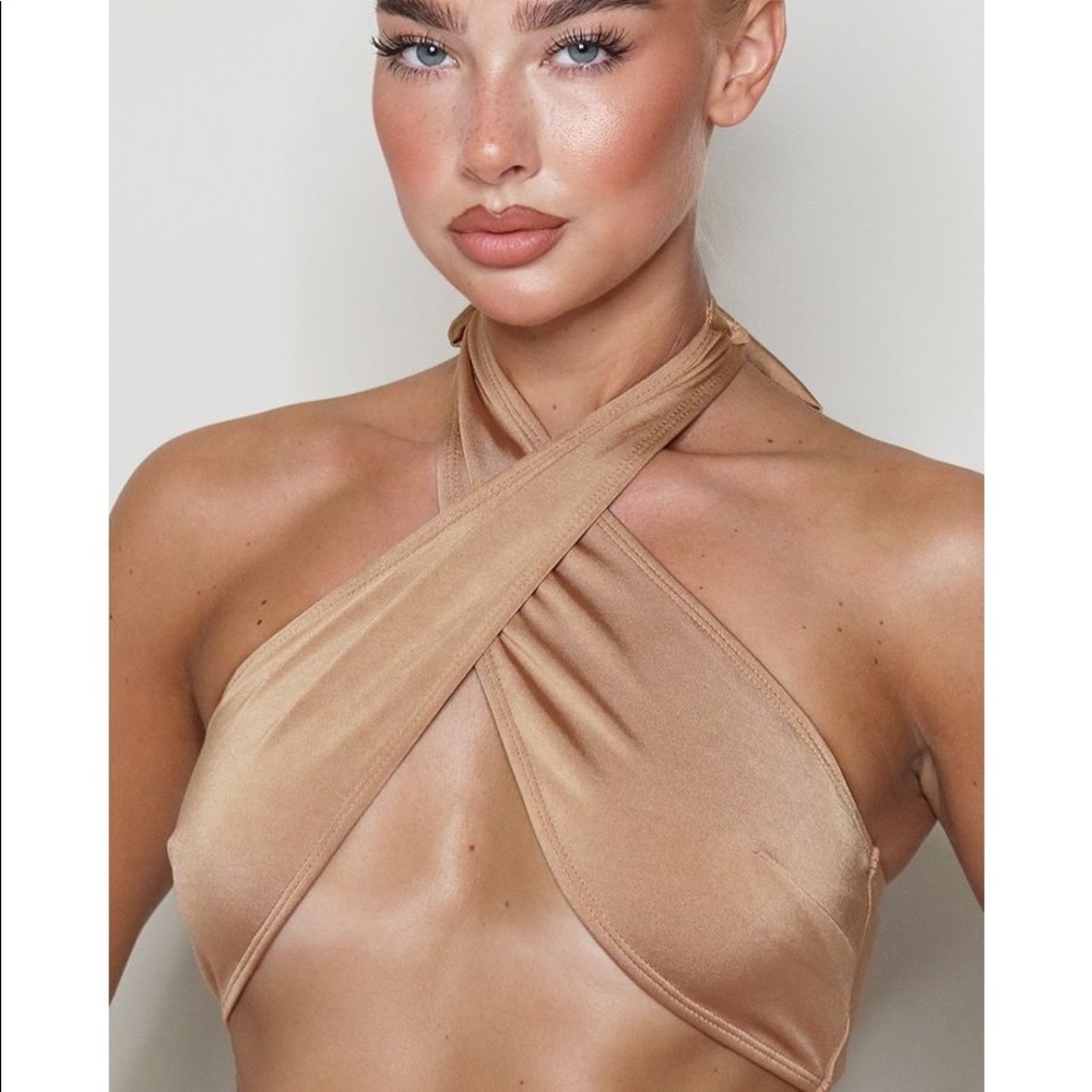 prettylittlething bikini top